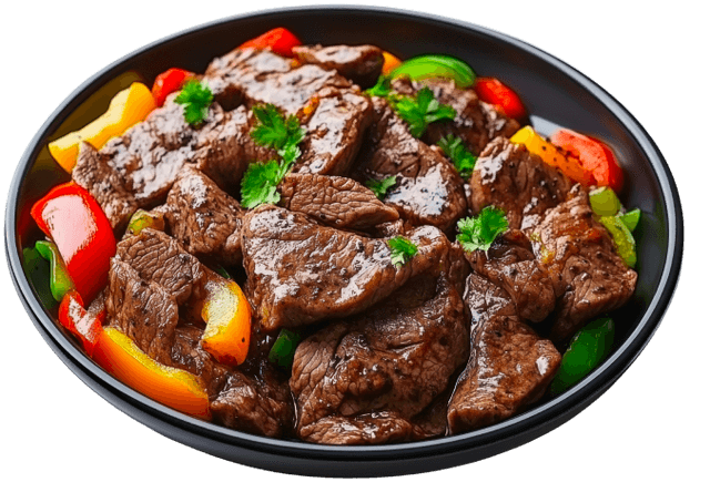 Thai Stir-Fried Garlic Pepper Beef